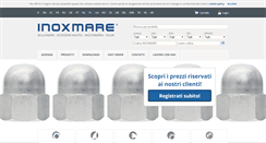 Desktop Screenshot of inoxmare.com